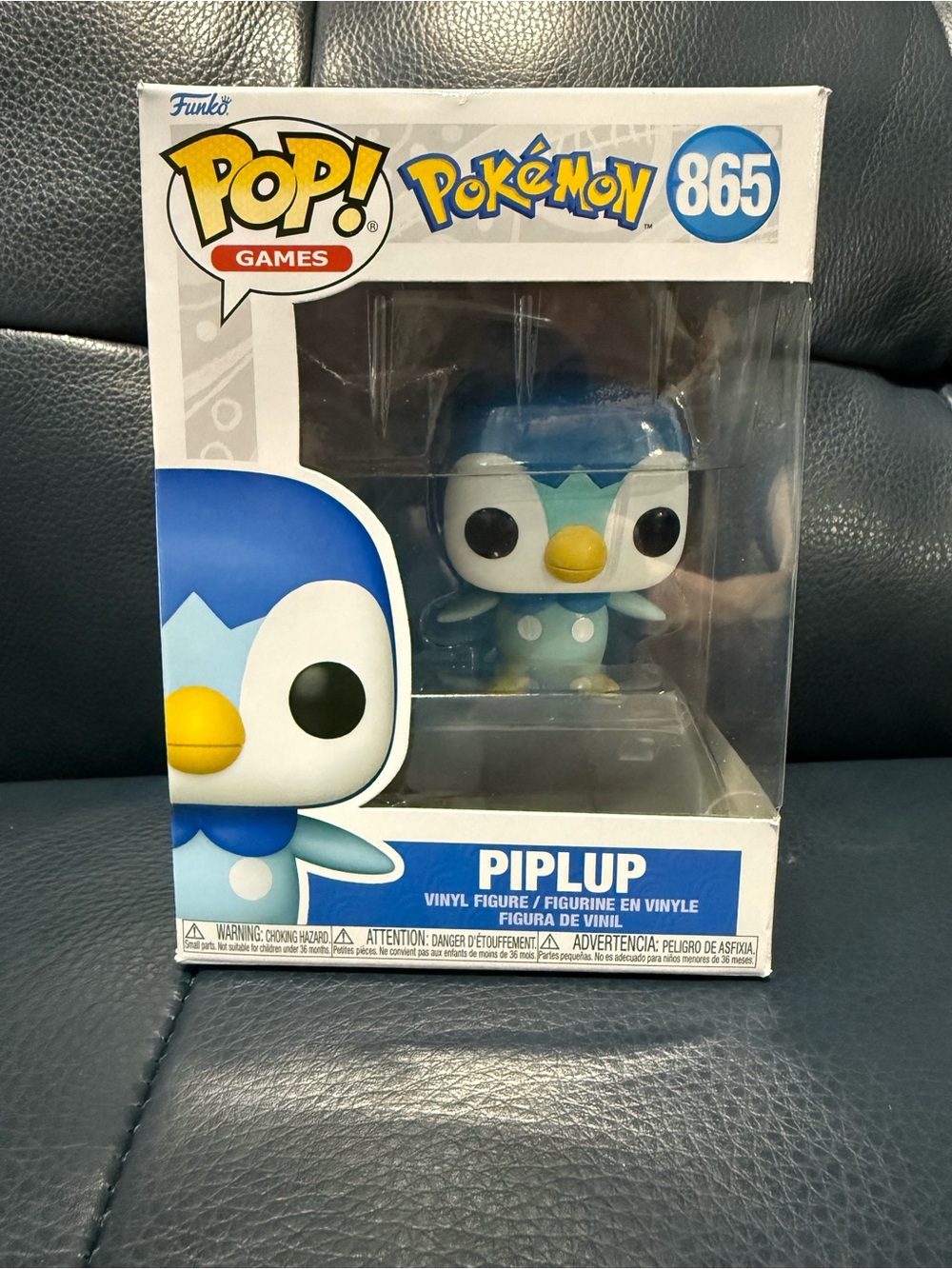 Funko Blue & Yellow Piplup Pop! #865 Vinyl Figure